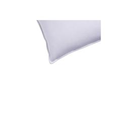 وسادة محشوة ريش ناعم فاخر حول الإمارات (45 × 45 سم ، أبيض)