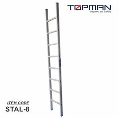 Topman Aluminum Straight 8-Step Ladder, STAL-8 (270 x 40 x 261 cm)
