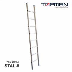 Topman Aluminum Straight 8-Step Ladder, STAL-8 (270 x 40 x 261 cm)