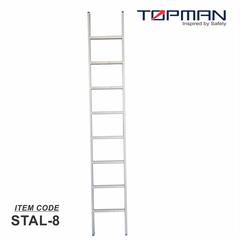 Topman Aluminum Straight 8-Step Ladder, STAL-8 (270 x 40 x 261 cm)
