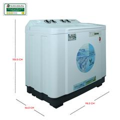 Nobel 15 kg Freestanding Top Load Semi Auto Washing Machine, NWM1501