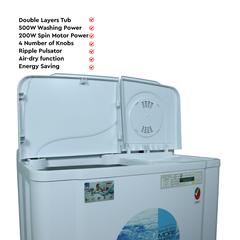 Nobel 15 kg Freestanding Top Load Semi Auto Washing Machine, NWM1501