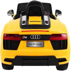 Myts Licensed Battery Operated Audi R8 Spyder Ride-On Car W/Remote Control (Yellow)