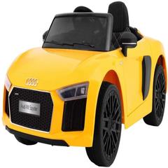 Myts Licensed Battery Operated Audi R8 Spyder Ride-On Car W/Remote Control (Yellow)