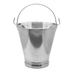 Raj Stainless Steel Bucket (5 L)