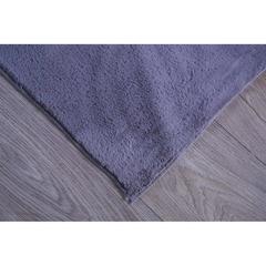 Pan Emirates Paradise Polyester Bath Mat (50 x 90 cm, Silver)