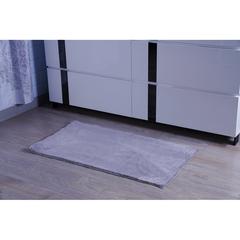 Pan Emirates Paradise Polyester Bath Mat (50 x 90 cm, Silver)