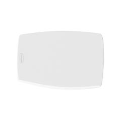 Cosmoplast Plastic Adjustable Folding Table W/Steel Legs (White, 77 x 50 x 74 cm)