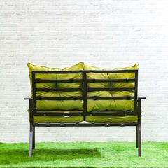 Leo 4-Seater Steel Sofa Set W/Cushion Danube Home