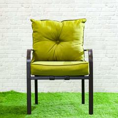 Leo 4-Seater Steel Sofa Set W/Cushion Danube Home