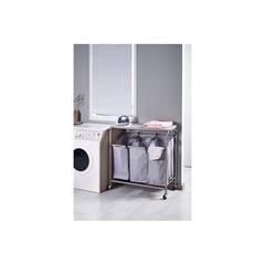 Pan Emirates Cosmo Metal Ironing Board W/3 Laundry Hamper (80 x 40 x 88 cm)
