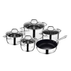 Bergner Gourmet Induction Stainless Steel Cookware Set (9 Pc.)