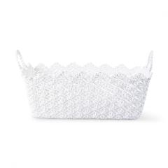 Pan Emirates Fykon Craft Basket (40 x 29 x 15 cm, White)