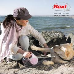 Flexi New Comfort Tape Retractable Leash For Dogs S (5 m)