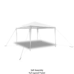 vidaXL 3 x 3m Pyramid-Roof Garden Gazebo Pavilion
