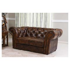 Dundee 2-Seater Leather & PVC Sofa Pan Emirates