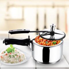 Vinod Stainless Steel Induction Pressure Cooker W/Inner Lid (3 L)