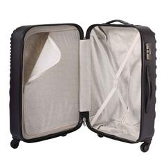 حقيبة سفر ترولي صلبة من بلاستيك ABS بعجلات نيون كوزمو (47 × 27 × 66 سم)