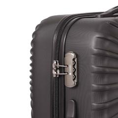 حقيبة سفر ترولي صلبة من بلاستيك ABS بعجلات نيون كوزمو (47 × 27 × 66 سم)