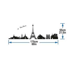 StickieArt I Love Paris Wall Sticker (50 x 70 cm)