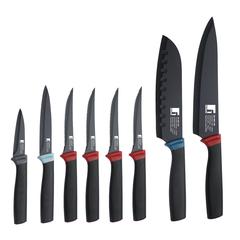 Bergner Ion Non-Stick Stainless Steel Knife Set (8 Pc.)