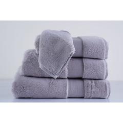 PAN Emirates Tiffany Zero Twist Cotton Bath Sheet (90 x 150 cm, Silver Grey)