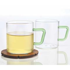 Borosil Classic Borosilicate Glass Mug Set (190 ml, 6 Pc.)