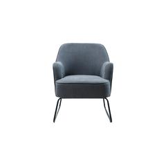 Pan Emirates Anayo Fabric & Metal Accent Chair (67 x 77 x 85 cm)