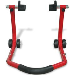 vidaXL Motorcycle Rear Paddock Stand Red