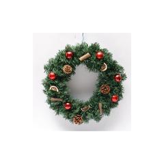 Pan Emirates Artificial Christmas Wreath (40 cm, Green)