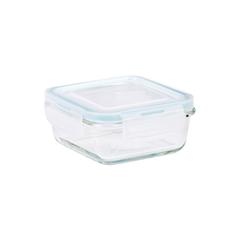 Taliona Boro Pro Borosilicate Glass Food Container (340 ml, Square)