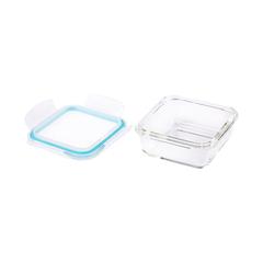 Taliona Boro Pro Borosilicate Glass Food Container (340 ml, Square)