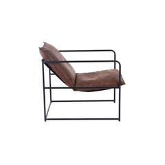 Pan Emirates Rwanda Fabric & Metal Sofa Chair (60 x 83 x 76 cm)