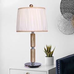 Danube Home Jonathan Metal & Fabric Table Lamp (36 x 36 x 66 cm)