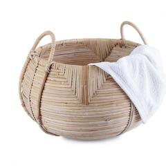 Pan Emirates Jhuri Decorative Basket (24 x 32 x 22 cm, Natural)