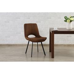 Pan Emirates Sandown Fabric & Metal Dining Chair (55 x 54 x 88 cm)
