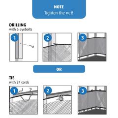 Reer Nylon Balcony Net (294 x 94 cm)
