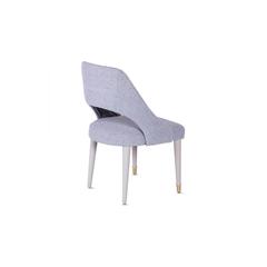 Pan Emirates Stegeman Fabric & Wood Dining Chair (49 x 65 x 93 cm)