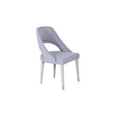 Pan Emirates Stegeman Fabric & Wood Dining Chair (49 x 65 x 93 cm)