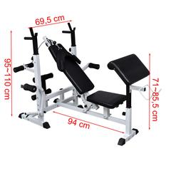 vidaXL Weight Multi-Bench