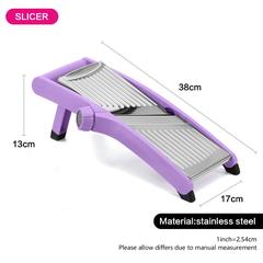 Fissman Profi Plastic Adjustable Mandoline Slicer (38 x 17 x 13 cm)