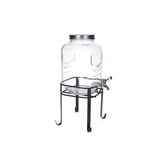 Orchid Glass Beverage Dispenser W/Stand (4 L)