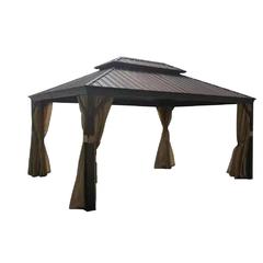 Aluminum Double Top Gazebo Oasis Casual (485 x 365 x 315 cm)
