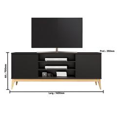 Titan Engineered Wood TV Unit (160 x 35 x 70 cm)