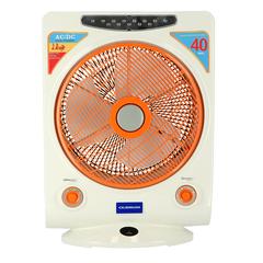 Olsenmark Rechargeable Fan W/LED Light, OMF1608 (35 W)