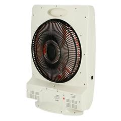 Olsenmark Rechargeable Fan W/LED Light, OMF1608 (35 W)