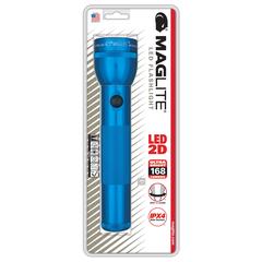 Maglite 2D Cell LED Flashlight, ST2D106R (Blue, 168 Lumen)