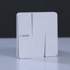 Milano 10A 3 Gang 2 Way Switch Wh Ps (3 x 3 cm)