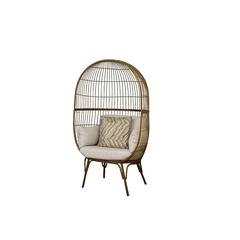 Pan Emirates Hickox Fabric & Metal Accent Chair (90 x 70 x 156 cm)