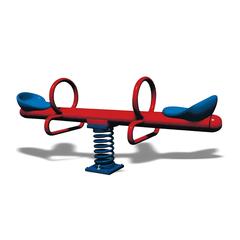 Myts Outdoor Attractive Spring Seesaw For Kids